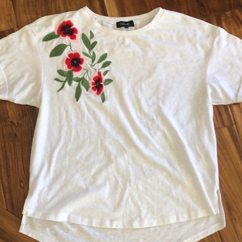 Embroidered T shirt